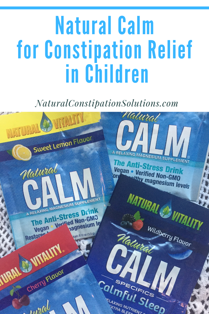 Natural Calm Magnesium for Constipation Relief for Children